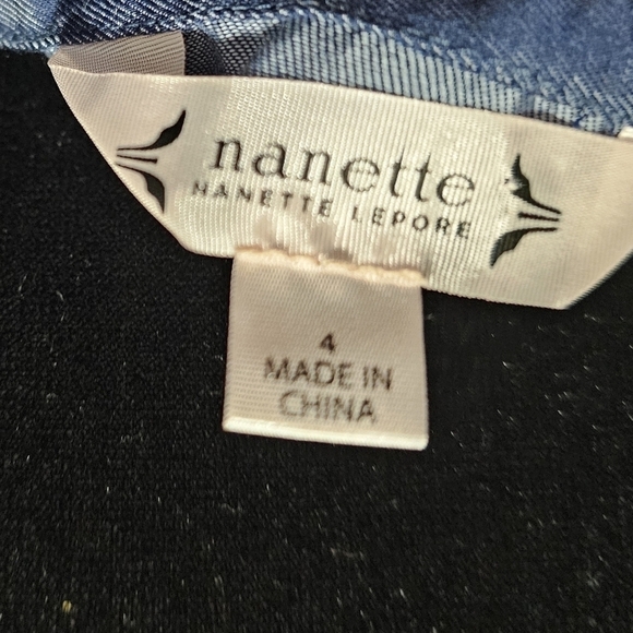 Nanette Lepore denim dress size 4 - Picture 11 of 14